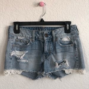 Lace Pocket American Eagle Shorts